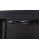 Caprice Narrow Cabinet - Black Wash Mango