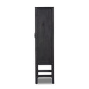 Caprice Narrow Cabinet - Black Wash Mango