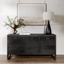 Lorne Media Console - Dark Totem Mango Solid