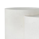 Meza Nesting Coffee Table - Textured White
