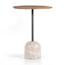Faye Bar + Counter Table - Dark Natural Oak