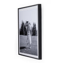 Golfing Hepburn by Getty Images - Black 2.5 Maple
