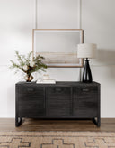 Innes Table Lamp - Matte Black Cast Aluminum