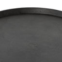 Cronos End Table - Hammered Grey