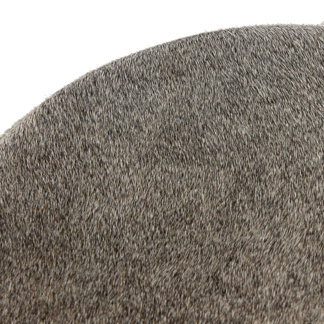 Nocona Bar Stool - Black & White Speckled Hide