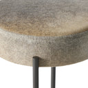 Nocona Bar Stool - Black & White Speckled Hide