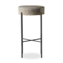 Nocona Bar Stool - Black & White Speckled Hide