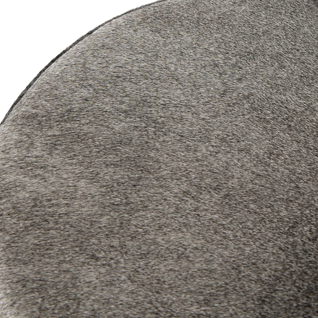 Nocona Counter Stool - Black & White Speckled Hide