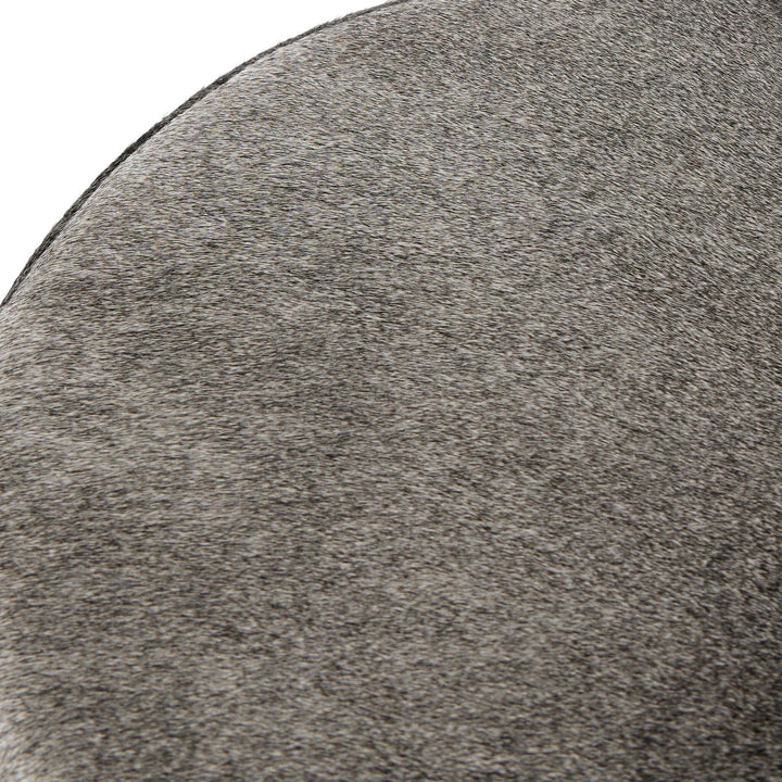 Nocona Counter Stool - Black & White Speckled Hide