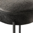Nocona Counter Stool - Black & White Speckled Hide