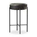 Nocona Counter Stool - Black & White Speckled Hide