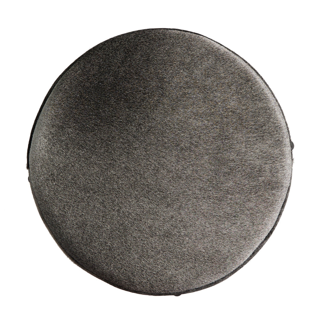 Nocona Counter Stool - Black & White Speckled Hide