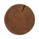 Jovie Outdoor End Table - Natural Teak