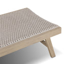 Delano Outdoor Chaise - Thick Grey Rope