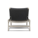 Delano Outdoor Chaise - Thick Dark Grey Rope