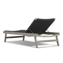 Delano Outdoor Chaise - Thick Dark Grey Rope