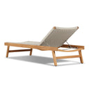 Delano Outdoor Chaise - Ivory Rope