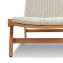 Delano Outdoor Chaise - Ivory Rope