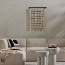 Ceramic Wall Hanging - Speckled Cream Ceramic