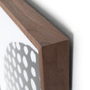 Global Disco Diptych, Black by Jess Engle - Walnut 2.5