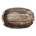 Oval Petrified Wood Bowl - Light Petrified Wood