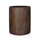 Kos End Table - Dark Petrified Wood