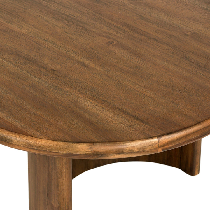 Paden Coffee Table - Seasoned Brown Acacia | 51"