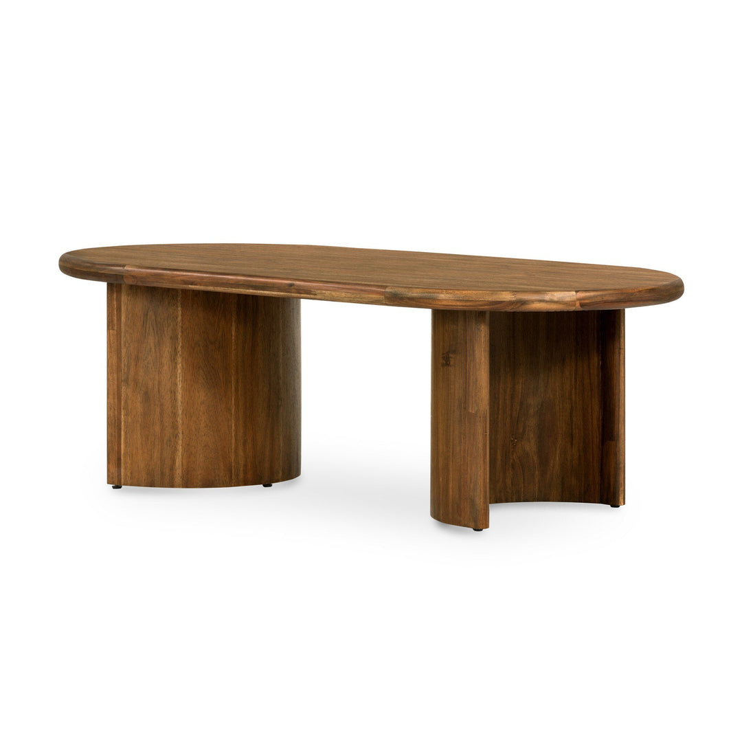 Paden Coffee Table - Seasoned Brown Acacia | 51"