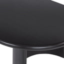 Paden Coffee Table - Aged Black Acacia | 51"