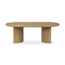 Paden Coffee Table - Worn Oak Veneer | 51"