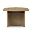 Paden Coffee Table - Worn Oak Veneer | 51"