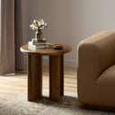 Paden End Table - Seasoned Brown Acacia