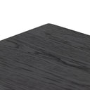 Millie Small Cabinet - Drifted Matte Black Veneer