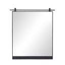 Chico Small Mirror - Antiqued Iron