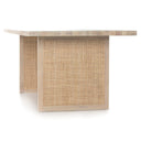 Clarita Dining Table - White Wash Mango
