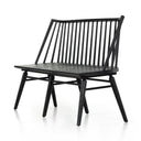 Lewis Dining Bench - Black Oak