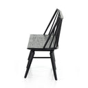 Lewis Dining Bench - Black Oak