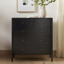 Soto 5 Drawer Dresser - Black