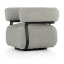 Gareth Swivel Chair - Torrance Silver