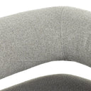 Gareth Swivel Chair - Torrance Silver