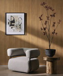 Gareth Swivel Chair - Torrance Silver