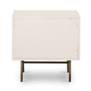 Luella Nightstand - Matte Alabaster