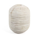 Beto Banded Vase - Ivory