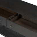 Zuma Console - Smoked Black Ash Veneer