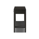 Zuma Console - Smoked Black Ash Veneer