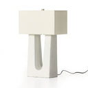 Cuit Table Lamp - Matte White Porcelain Ceramic