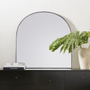 Georgina Wide Mirror - Iron Matte Black