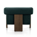 Cairo Chair - Modern Velvet Smoke