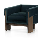 Cairo Chair - Modern Velvet Smoke