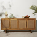 Merit Outdoor Sideboard - Natural Teak-FSC